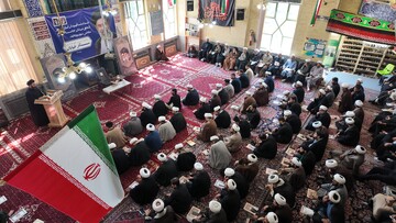 فیلم | گوشه هایی از همایش موکب داران طلبه و روحانی همدان
