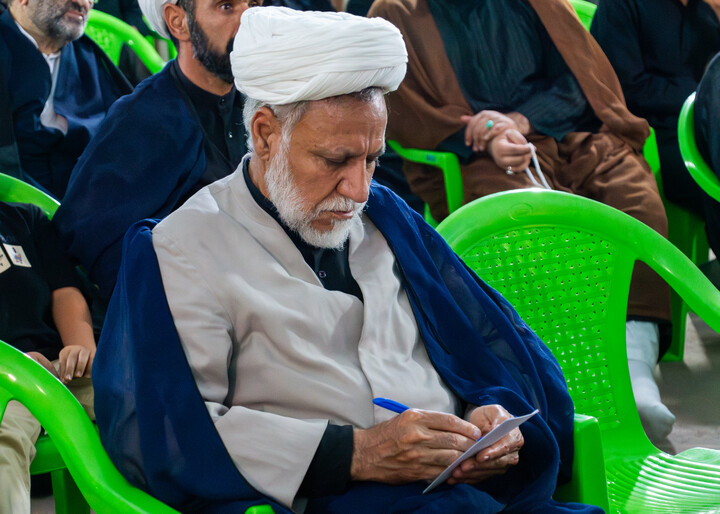 تصاویر/ دیدار حجت الاسلام مهدی طائب با ائمه جماعات شهر کرمان