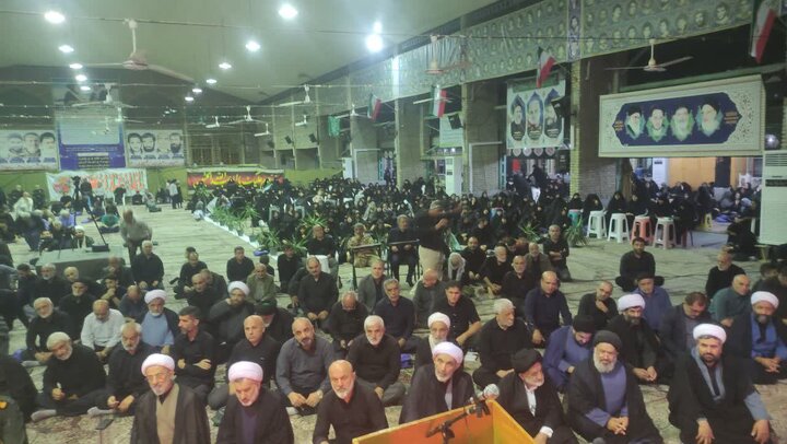 تصاویر/ دومین سالگرد ارتحال آیت الله جباری با حضور امام جمعه شهرستان بهشهر