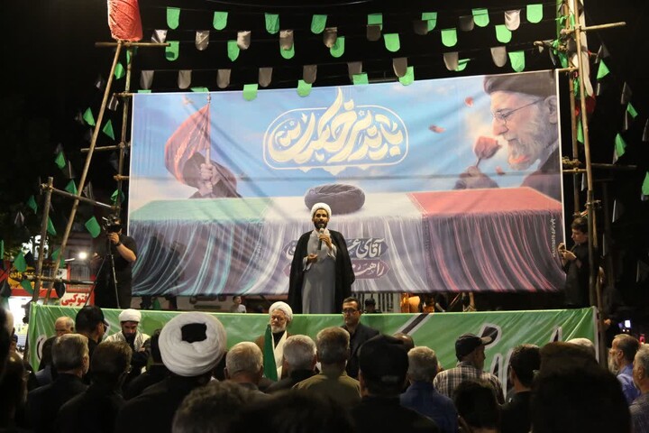 تصاویر / تجمعات خون خواهی رهبر شهید در اسدآباد