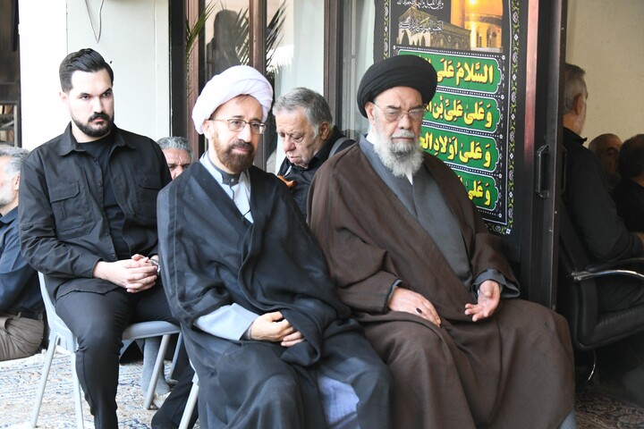 تصاویر|سومین روز اقامه عزای حسینی در دفتر امام جمعه اصفهان
