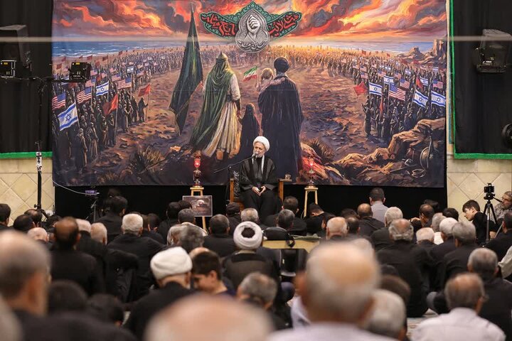 تصاویر / مراسم عزاداری دهه دوم ماه محرم در مکتب الشهدا قزوین