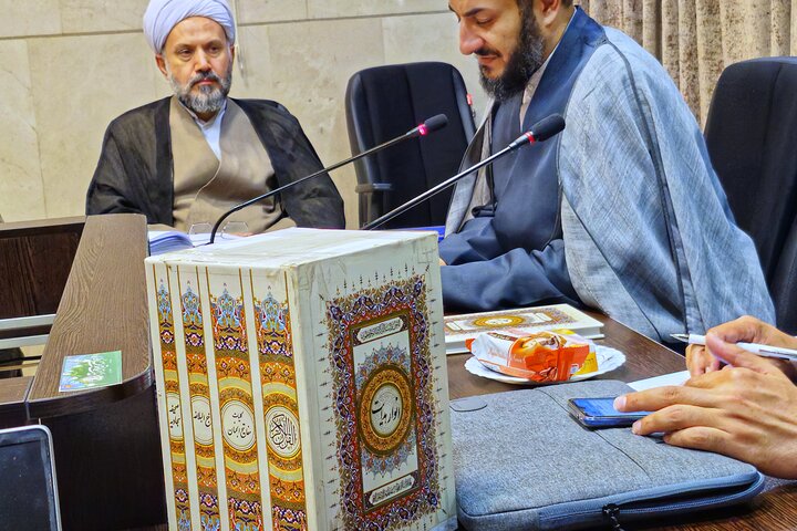 تصاویر/ برگزاری مراسم امضای تفاهم نامه همکاری مشترک بین سازمان فرهنگ و ارتباطات اسلامی و معاونت پژوهش حوزه‌های علمیه کشور