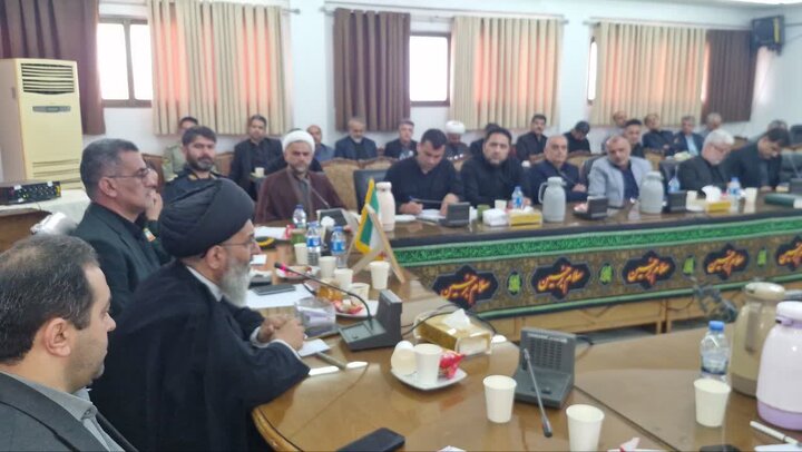 تصاویر/ جلسه شورای اداری با حضور امام جمعه شهرستان جویبار