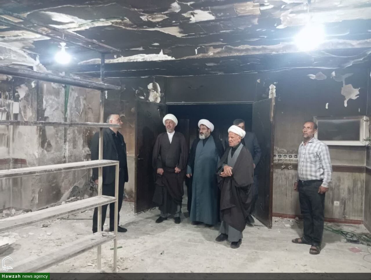 معاون پشتیبانی حوزه‌های علمیه کشور از مدرسه علمیه علوی هیدج بازدید کرد