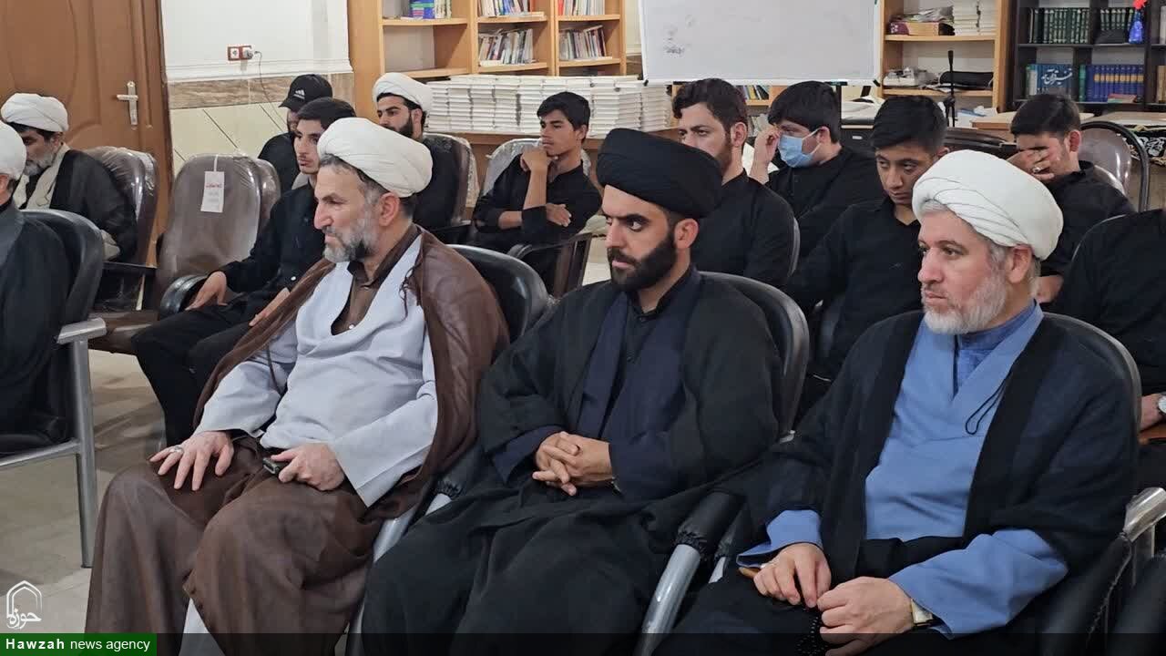 حضور امام جمعه اهواز در مدرسه علمیه امام حسن مجتبی(ع) گتوند