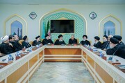 "Faith and State in Dialogue: Iran's President Convenes Senior Clerics at Holy Jamkaran Mosque"