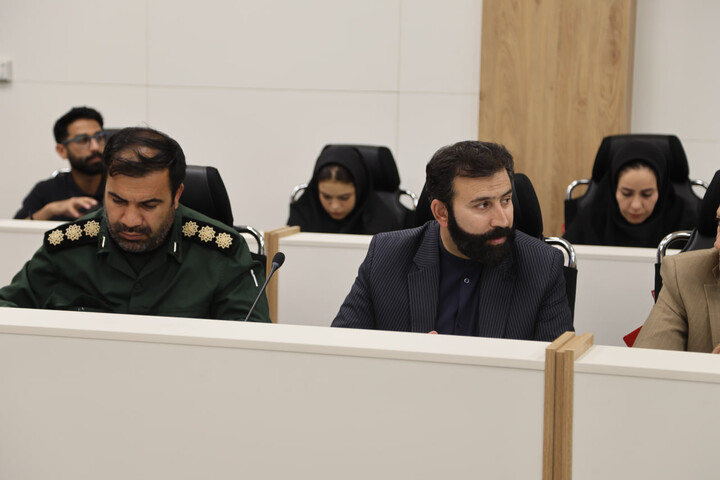 چهارمین جلسه ستاد وداع و تشییع پیکر مطهر رهبر شهید در همدان
