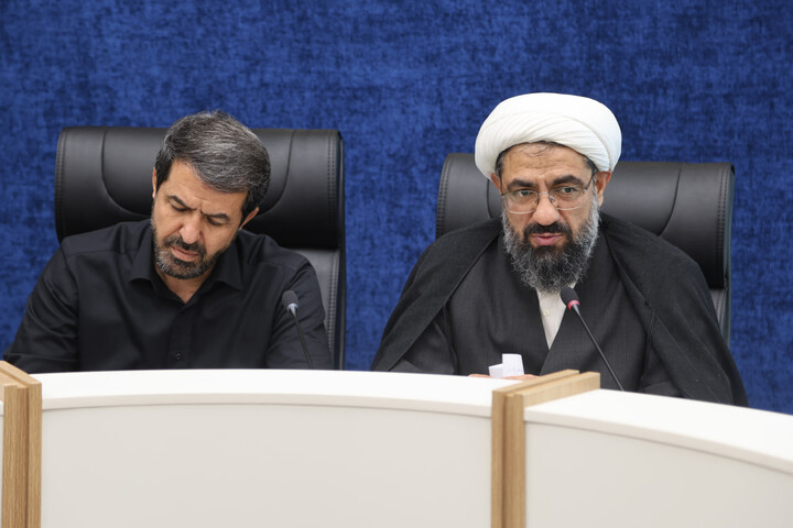 چهارمین جلسه ستاد وداع و تشییع پیکر مطهر رهبر شهید در همدان
