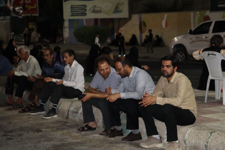 تصاویر/ صدوبیست‌ودومین شب اقتدار در دیّر