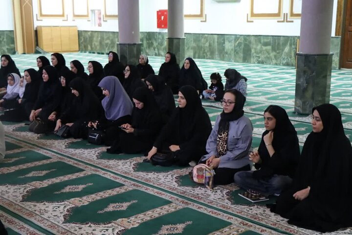 تصاویر/ مراسم عزاداری در دانشگاه آزاد عالیشهر