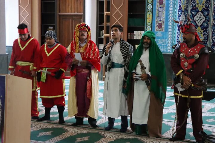 تصاویر/ مراسم عزاداری در دانشگاه آزاد عالیشهر
