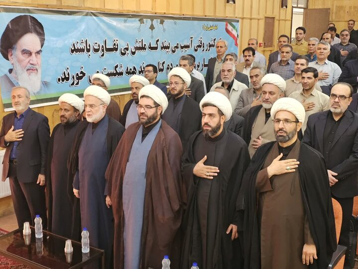 تصاویر/برگزاری مراسم تکریم و معارفه امام جمعه شهرستان قروه