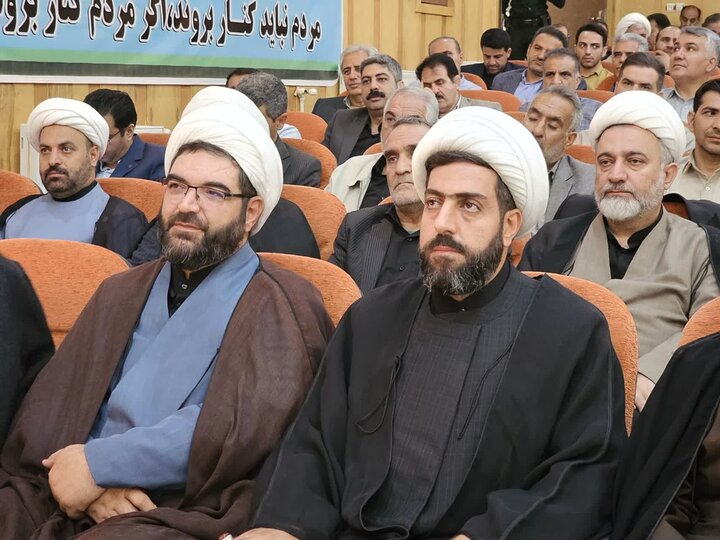 تصاویر/برگزاری مراسم تکریم و معارفه امام جمعه شهرستان قروه