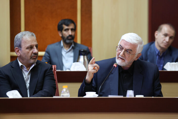 تصاویر/ نشست رئیس جمهور با جمعی از اساتید مدیریت دانشگاه‌های کشور