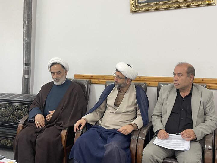 تصاویر/ برگزاری سومین جلسه قرارگاه پشتیبانی از مساجد نوشهر