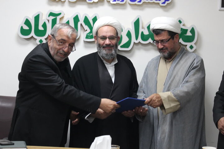 تصاویر/ معارفه رئیس جدید ستاد نماز جمعه بخش لاله‌آباد