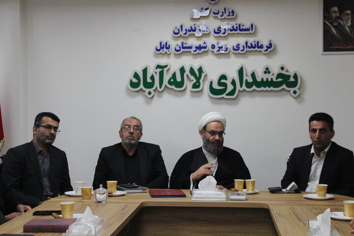 تصاویر/ معارفه رئیس جدید ستاد نماز جمعه بخش لاله‌آباد