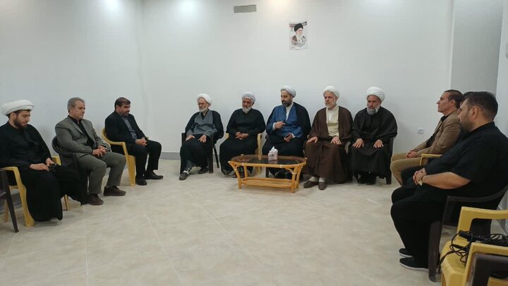 تصاویر/افتتاح سالن اجتماعات و ساختمان جدید دفتر امام جمعه شهرستان زرندیه