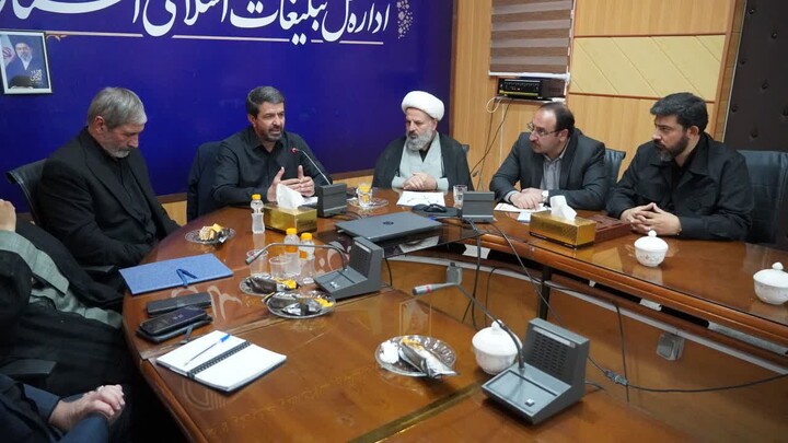 تصاویر / حضور استاندار همدان در اداره‌کل تبلیغات اسلامی