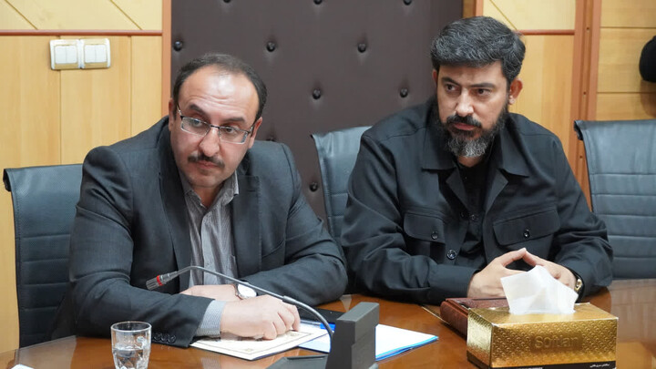 تصاویر / حضور استاندار همدان در اداره‌کل تبلیغات اسلامی