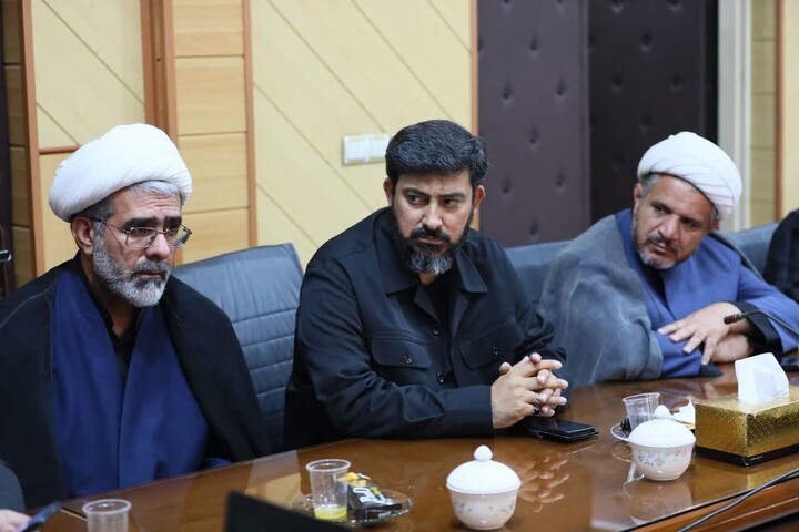 تصاویر / حضور استاندار همدان در اداره‌کل تبلیغات اسلامی