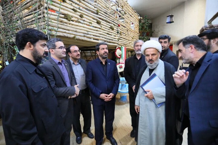 تصاویر / حضور استاندار همدان در اداره‌کل تبلیغات اسلامی