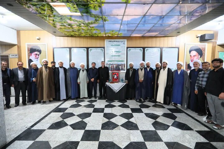 تصاویر / حضور استاندار همدان در اداره‌کل تبلیغات اسلامی