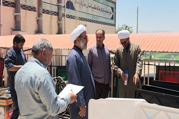 موکب بزرگ طلاب کرمانشاه در مصلای تهران میزبان زائران تشییع رهبر شهید+تصاویر