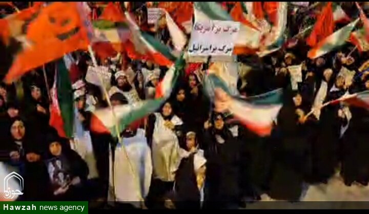فیلم | تجمع مردم انقلابی دلفان در موج ۱۲۱