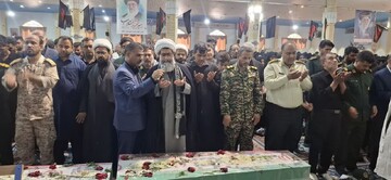 تصاویر/ مردم سیستان با شهدای حمله تروریستی سراوان وداع کردند
