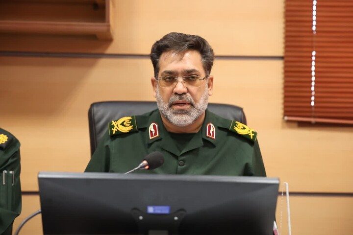 تصاویر / نشست خبری فرمانده سپاه همدان درباره برنامه‌های تشییع رهبر شهید انقلاب