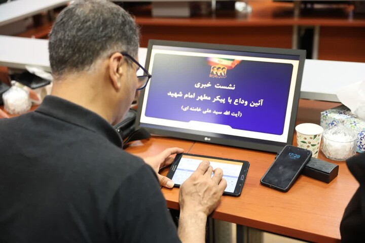 تصاویر / نشست خبری فرمانده سپاه همدان درباره برنامه‌های تشییع رهبر شهید انقلاب