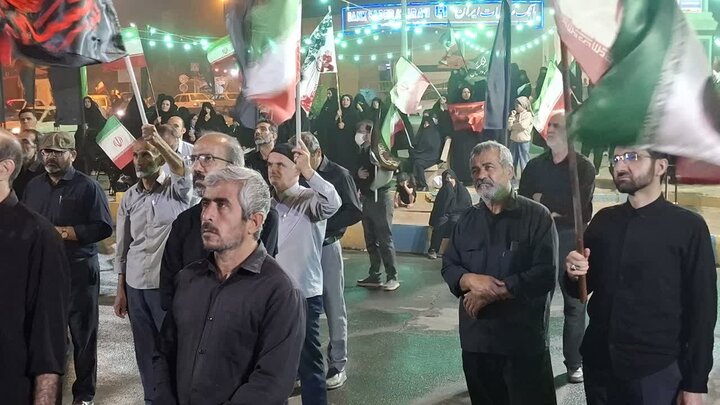 تصاویر / صد و بیست وسومین شب حضور مردم عاشورایی آران وبیدگل درمیدان سردارسلیمانی