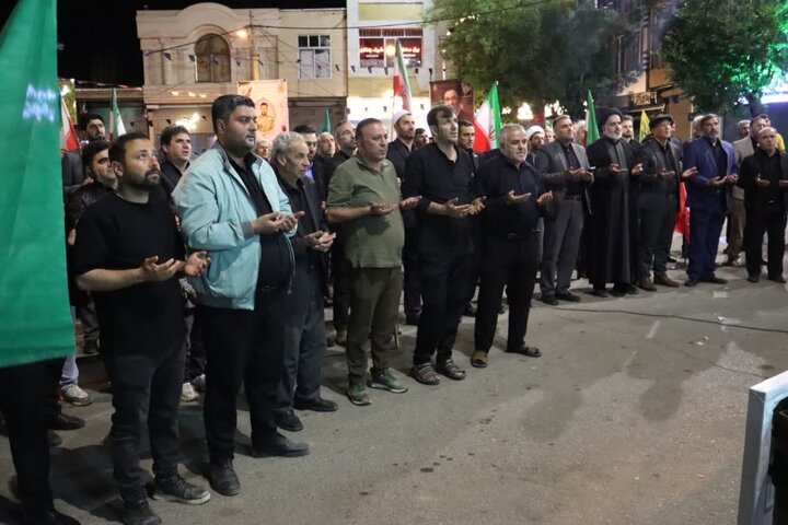 تصاویر/ صد و بیست و سومین موج از اجتماعات شبانه سراسری مردم چالدران