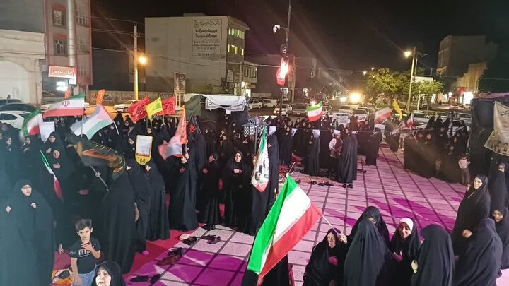 تصاویر/صد و بیست و سومین شب حضور مردم ولایتمدار زرندیه در تجدید بیعت با آرمان‌های انقلاب
