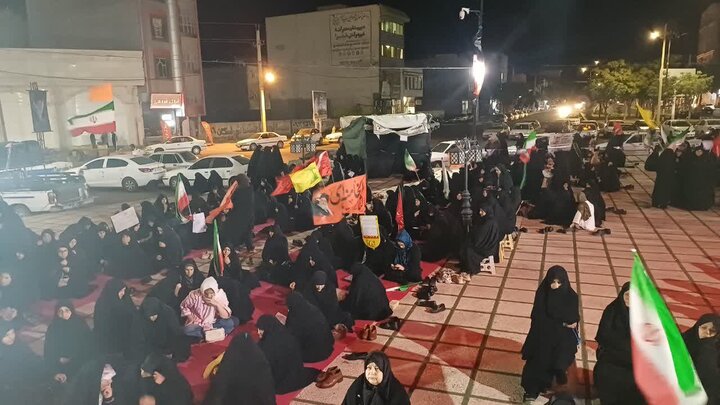 تصاویر/صد و بیست و سومین شب حضور مردم ولایتمدار زرندیه در تجدید بیعت با آرمان‌های انقلاب