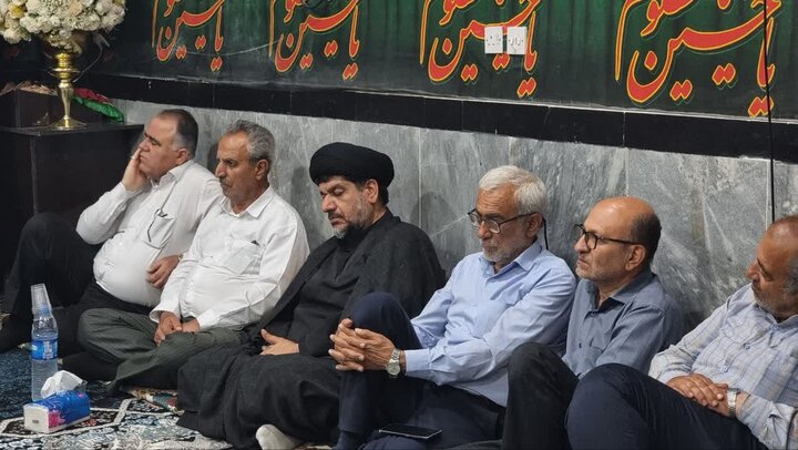 تصاویر/ مراسم عزاداری محرم در حسینیه سیدالشهدا احمد گناوه