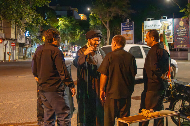 تصاویر | حضورنماینده ولی فقیه در استان زنجان در مواکب و اجتماعات شبانه مردمی این شهرستان