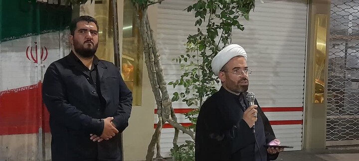 حوزهتصاویر/ اجتماع شبانه مردم اسکو در حمایت از نظام و رهبری