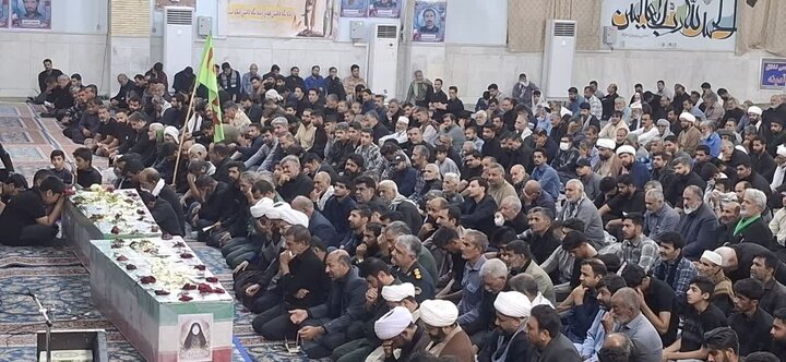 تصاویر/مردم سیستان با شهدای حمله تروریستی سراوان وداع کردند