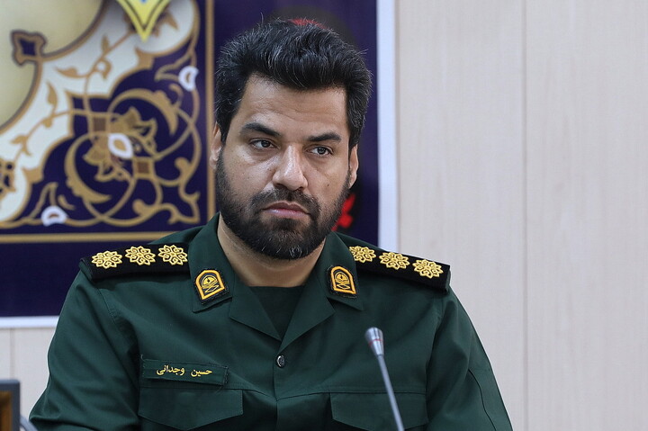 تصاویر/نشست خبری  رئیس ستاد آیین وداع و تشییع امام شهید در قم