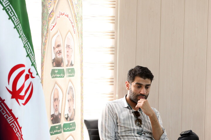 تصاویر/نشست خبری  رئیس ستاد آیین وداع و تشییع امام شهید در قم