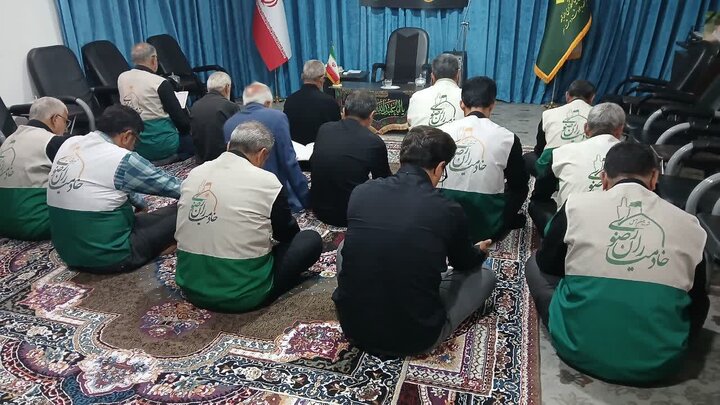 تصاویر/ برگزاری جلسه ویژه تشییع امام شهید (ره) در دفتر امام‌جمعه دابودشت