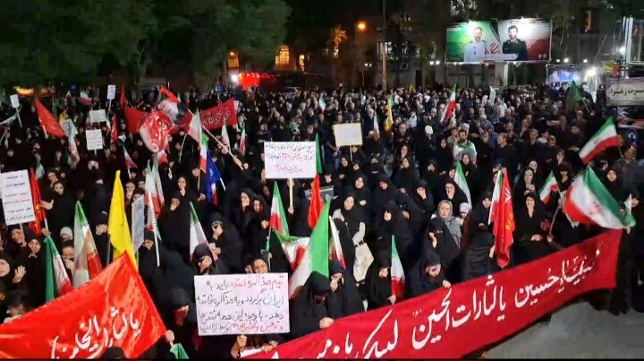 فیلم | میدان داری بروجردی‌ها در موج ۱۲۳
