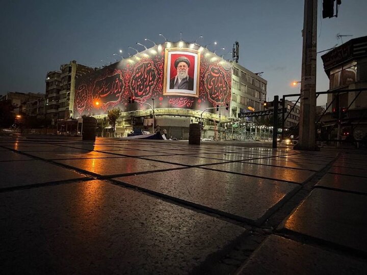 دیوارنگاره «آقای شهید ایران» رونمایی شد