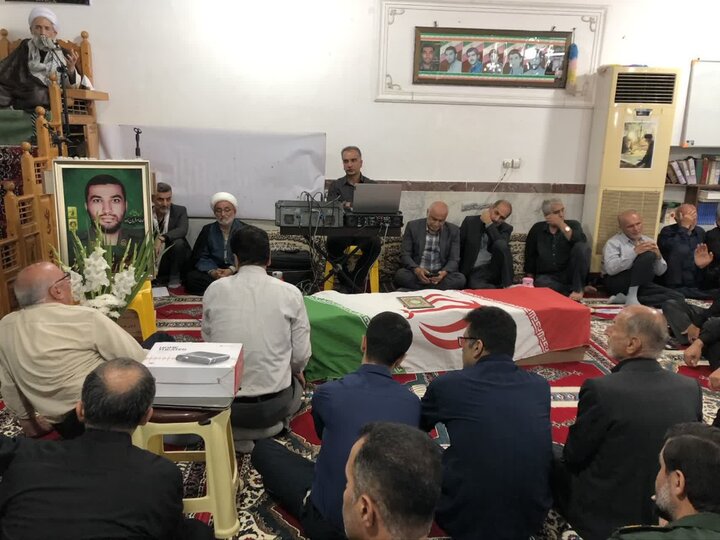تصاویر/ اولین سالگرد شهید جنگ دوازده روزه در روستای زاهدکلای فریدونکنار