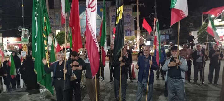 تصاویر/ تجمع مردمی در مرزن آباد