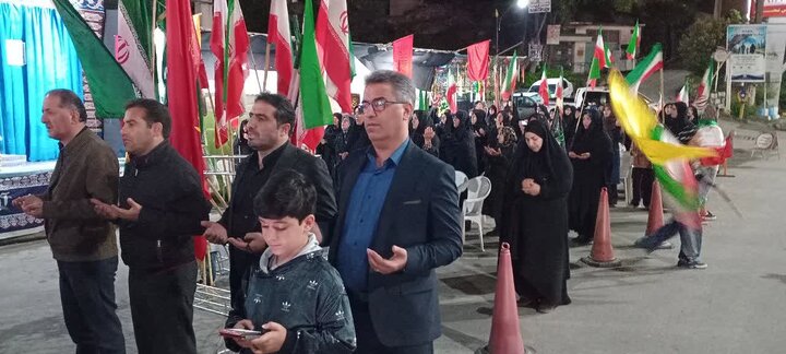 تصاویر/ تجمع مردمی در مرزن آباد