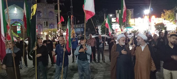 تصاویر/ تجمع مردمی در مرزن آباد